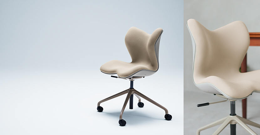 Style健康Chair PMC ベージュ　ブラック